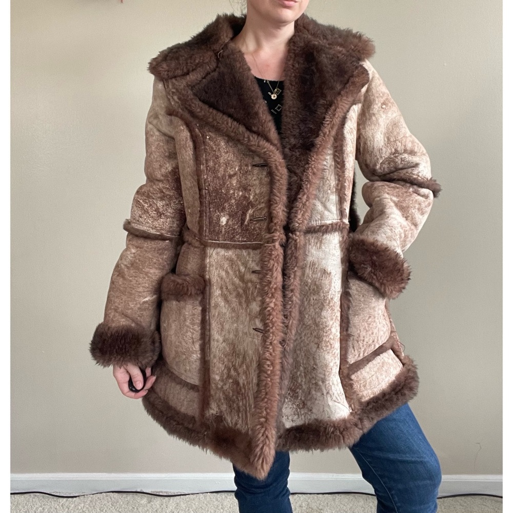 Shearling Fur Coat - image 2